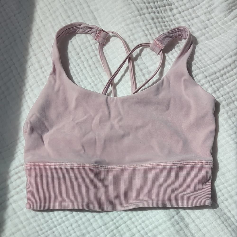 Lululemon Longline Bra Acid Pink